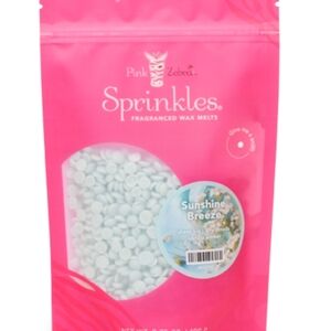 Pink Zebra Sunshine Breeze Wax Melts in Pink Package